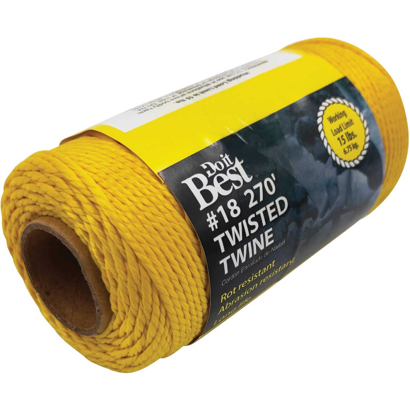Do it Best #18 x 270 Ft. Yellow Nylon Twisted Twine Image 2